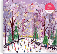 Cargar imagen en el visor de la galería, Puzzle Snowy night (500 piezas)