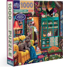 Cargar imagen en el visor de la galería, Puzzle Sorcerer's Den (1000 piezas)