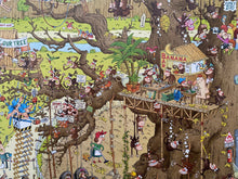 Cargar imagen en el visor de la galería, PUZZLE FUNKY ZOO MONKEY HABITAT, HEYE (1000 PIEZAS