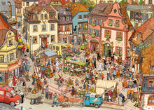 Cargar imagen en el visor de la galería, Puzzle Market Place (1000 piezas) Marca Heye