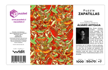 Cargar imagen en el visor de la galería, Colección ilustradores chilenos puzzle 1000 piezas