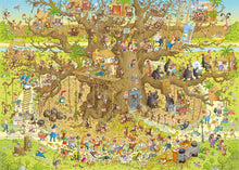 Cargar imagen en el visor de la galería, PUZZLE FUNKY ZOO MONKEY HABITAT, HEYE (1000 PIEZAS)