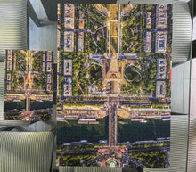Cargar imagen en el visor de la galería, Puzzle Flying over Paris (1500 piezas)
