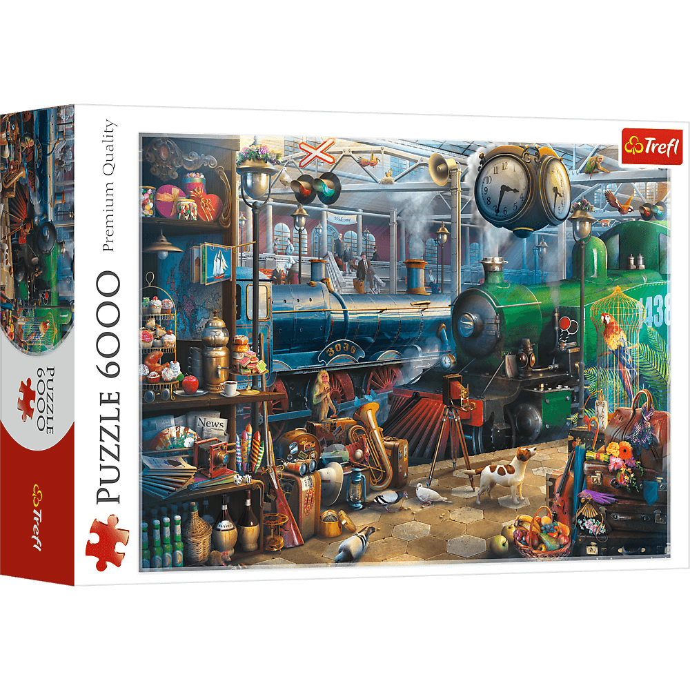 Puzzle Estacion de Tren 6000 piezas Puzzled.cl