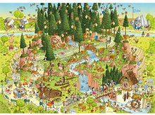 Cargar imagen en el visor de la galería, FUNKY ZOO BLACK FOREST HABITAT (1000 PIEZAS)
