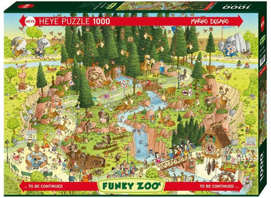 FUNKY ZOO BLACK FOREST HABITAT (1000 PIEZAS)