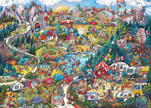 Cargar imagen en el visor de la galería, PUZZLE CAMPING (2000 PIEZAS) MARCA HEYE
