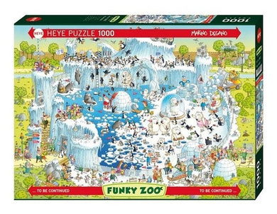 Puzzle Funky Zoo Polar hábitat (1000 piezas)